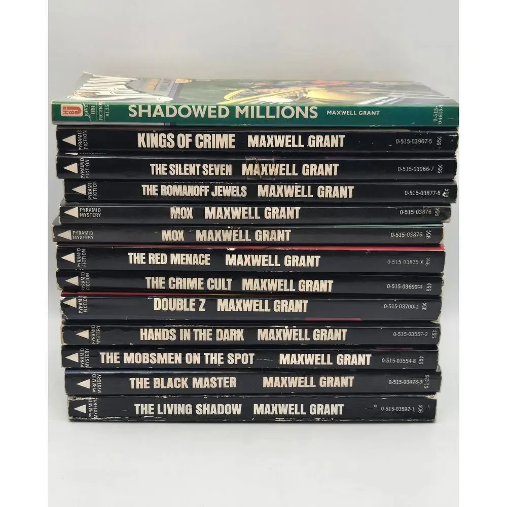 Maxwell Grant Shadow Series Book Set VINTAGE